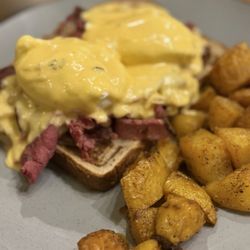 The Copper Plate - Reuben Benedict. Highly recommend. So good!