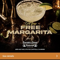 Evarista’s Comal Restaurant - when you registred on !!