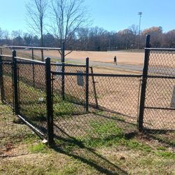 City of Lafayette Dog Park - Downhill double gated entry
