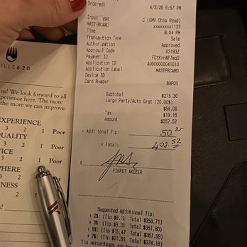 Grille 620 - What we paid - Seafood Near Me - Ellicott City, Maryland Grille 620 - What we paid - Seafood Near Me - Ellicott City, Maryland