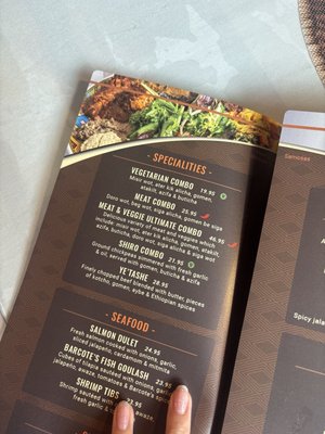 Menu photo 1 Ethiopia Restaurant Berkeley, CA