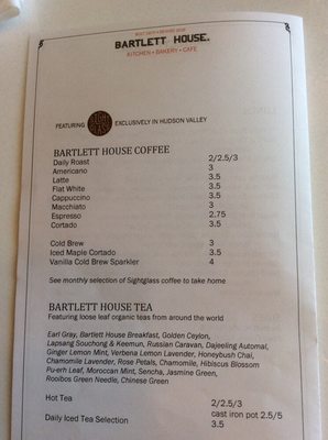 Menu photo 8 Bartlett House Ghent, NY