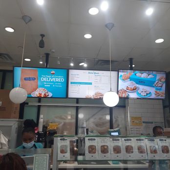 Cinnabon - a view of a bakery counter - Bakeries Near Me - Yonkers, New York Cinnabon - a view of a bakery counter - Bakeries Near Me - Yonkers, New York