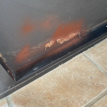 Banyan Harbor Resort - Rust from under the AC unit downstairs - Hotels Near Me - Lihue, Hawaii Banyan Harbor Resort - Rust from under the AC unit downstairs - Hotels Near Me - Lihue, Hawaii