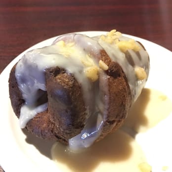 Ohana Cafe - Popover with macadamia sauce. It's like a hollow cinnamon roll, hold the cinnamon. - Vegetarian Near Me - Palm Harbor , Florida Ohana Cafe - Popover with macadamia sauce. It's like a hollow cinnamon roll, hold the cinnamon. - Vegetarian Near Me - Palm Harbor , Florida
