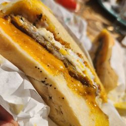 Bodega - The Lowcountry - Homemade sausage Patty, Egg, Cheddar, & Sausage Gravy