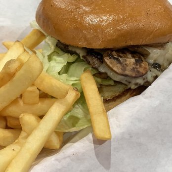 Oak Shores Malt Shop - a burger and french fries - Grocery Near Me - Campo, California