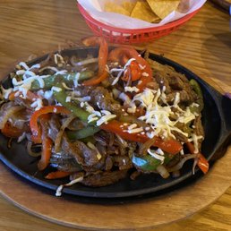 Steak fajitas. Steak fajitas.