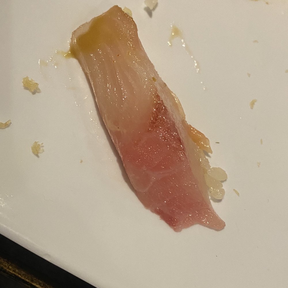 Tokyo Sushi - My supposedly Yellow tail. You can even tell its Tilapia, i hate the texture of tilapia. - Sushi Bars Near Me - Brooklyn Park, Minnesota Tokyo Sushi - My supposedly Yellow tail. You can even tell its Tilapia, i hate the texture of tilapia. - Sushi Bars Near Me - Brooklyn Park, Minnesota