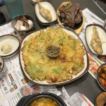 BCD Tofu House - A5. Seafood Pancake - Korean Near Me - Irvine, California