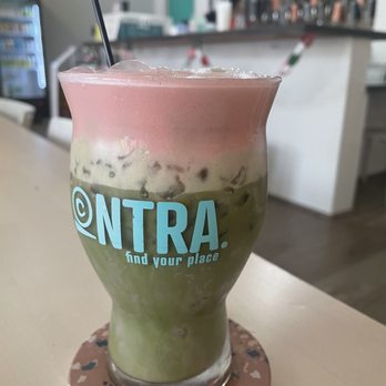 Contra Coffee & Tea - Strawberry Fields (best one) - Coffee & Tea Near Me - Orange, California