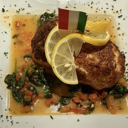 La Cucina Restaurant - The deceptively massive salmon imperial. Deliziosa!
