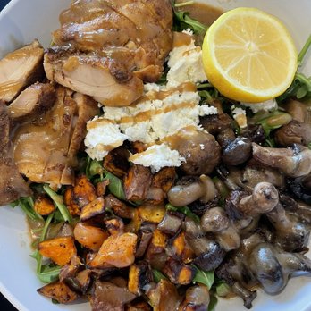 Just Salad - Warm Chicken Goat Cheese Bowl - Salad Near Me - Pinecrest, Florida