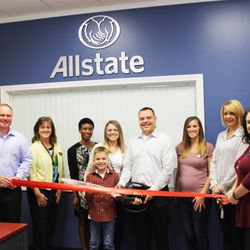 Allstate Insurance Agent: Alexis Goines - Clarksville Chamber of Commerce ribbon cutting