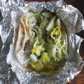 Hefty Gyros - Gyro pita Not great - Food Trucks Near Me