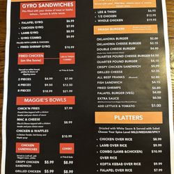 Maggie’s Kitchen - Menu