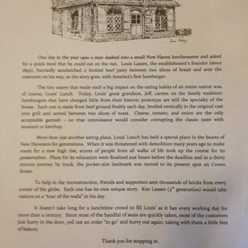 Louis' Lunch - The full history on America's proclaimed first burger - Burgers Near Me - New Haven, Connecticut