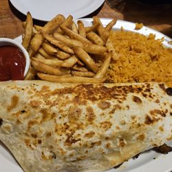 El Patron Jr Mexican Cuisine - Steak quesadilla dinner