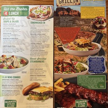 Quaker Steak & Lube - Menu - Chicken Wings Near Me - Charleston, West Virginia Quaker Steak & Lube - Menu - Chicken Wings Near Me - Charleston, West Virginia
