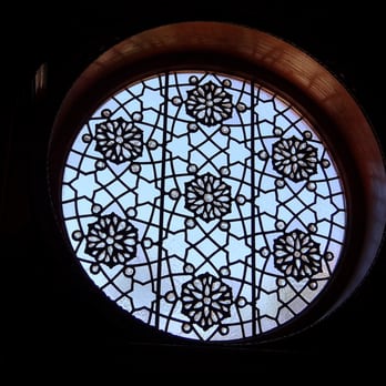 Flagler College Tour - Another beautiful glass window. - Landmarks & Historical Buildings Near Me - St. Augustine, Florida