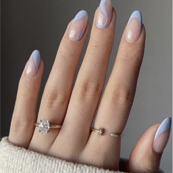 Lily Nails - the original design i requested - Nail Salons Near Me - Nashua, New Hampshire