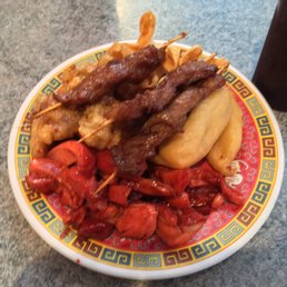 a plate of food a plate of food