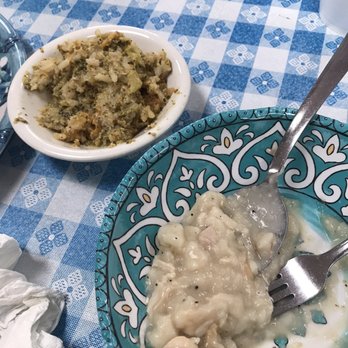 Come-N-Get It - Chicken N Dumplings with broccoli casserole. - American Near Me - Marietta, Georgia