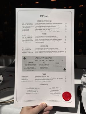 Menu photo 7 Acquafarina Vancouver, BC