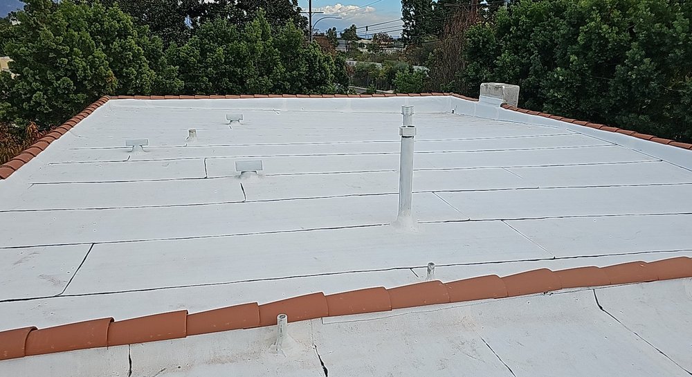 Slide of Roof Replacement