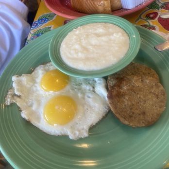 The Flying Biscuit Cafe - GRITS,Sausage & Egg - Breakfast & Brunch Near Me - Houston, Texas The Flying Biscuit Cafe - GRITS,Sausage & Egg - Breakfast & Brunch Near Me - Houston, Texas