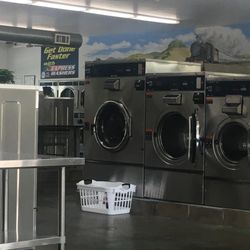 Port Jervis Express Laundromat - They have a huge machine where I can fit all my bedding items.