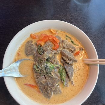 Yoksod Noodles and Thai - Panang Noodle Soup Beef - Thai Near Me - Seattle, Washington