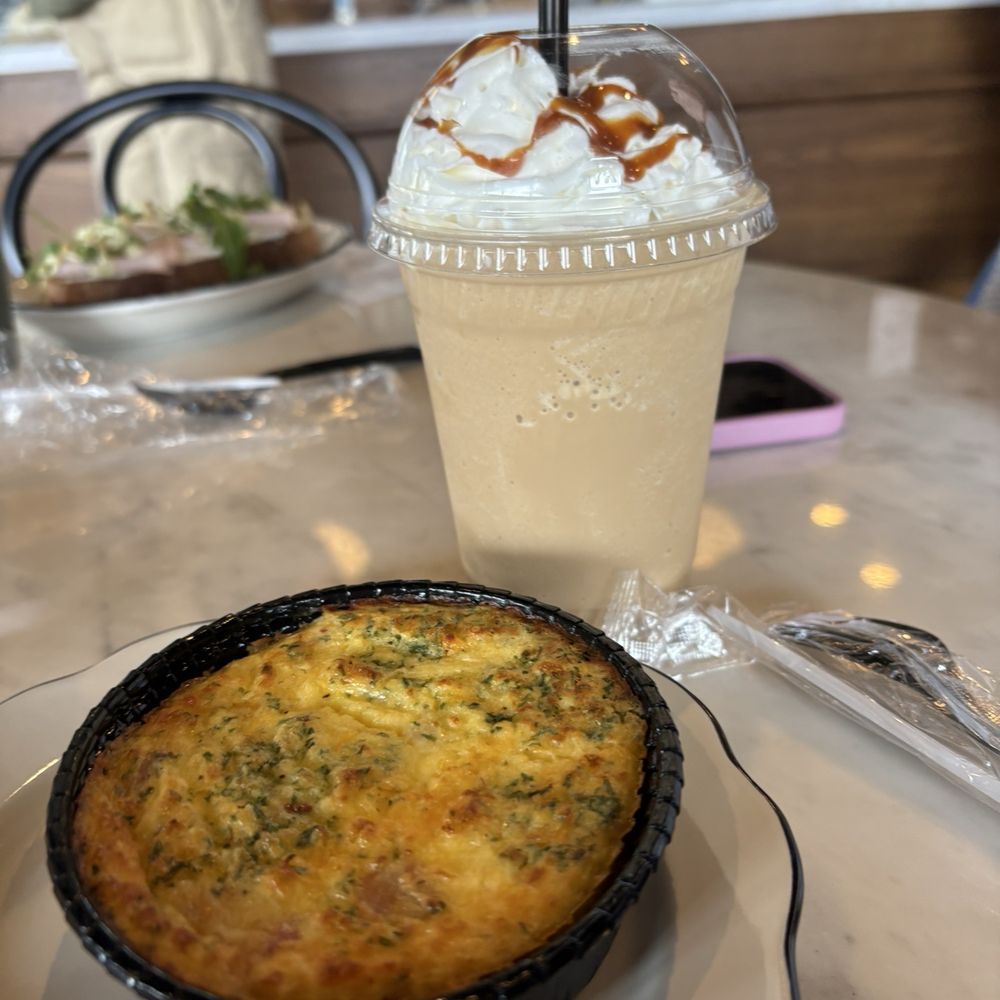 The Boyer Cafe - Ham & cheese crustless quiche and a custom drink that was AMAZING!!!! - Bakeries Near Me - Sun City, Arizona The Boyer Cafe - Ham & cheese crustless quiche and a custom drink that was AMAZING!!!! - Bakeries Near Me - Sun City, Arizona
