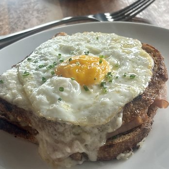 Chemin A La Mer - Croque Madame - French Near Me - New Orleans, Louisiana