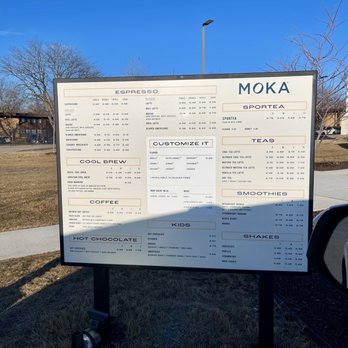 Moka - Drive Thru Menu - Coffee & Tea Near Me - Madison, Wisconsin
