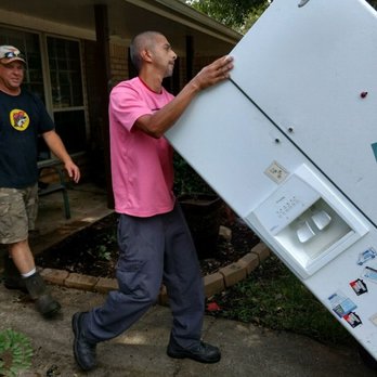 Belle's Superior Movers - Helping out Orange Tx survivors with a fridge. - Movers Near Me - Leander, Texas Belle's Superior Movers - Helping out Orange Tx survivors with a fridge. - Movers Near Me - Leander, Texas