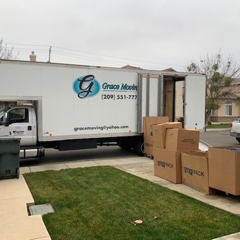 Grace Moving - Arrived onsite - Movers Near Me - Modesto, California