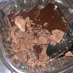 Dry stale old "brownie" Dry stale old "brownie"