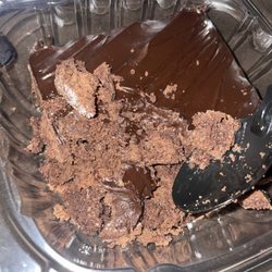 Pani Dolci - Dry stale old "brownie"