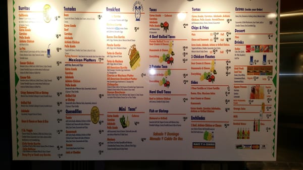 Menu photo 7 Santana's Mexican Food Lemon Grove, CA Menu photo 7 Santana's Mexican Food Lemon Grove, CA
