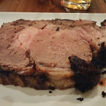 Del Frisco's Grille - Prime rib! Spot the perfect crust. When was the last time you indulged? Do it here. Special request and worth every calorie. - New American Near Me - Hoboken, New Jersey