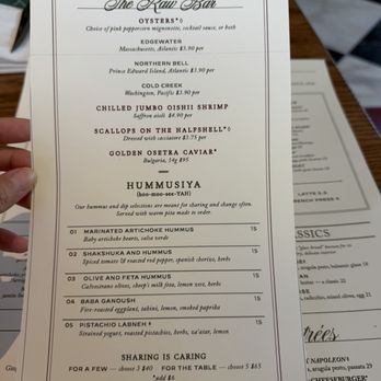Pinyon - 6/2026- menu raw bar - Mediterranean Near Me - Scottsdale, Arizona Pinyon - 6/2026- menu raw bar - Mediterranean Near Me - Scottsdale, Arizona