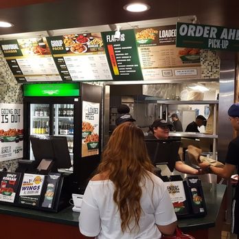 Wingstop - Wing Stop Ordering Counter - Chicken Wings Near Me - Carson, California
