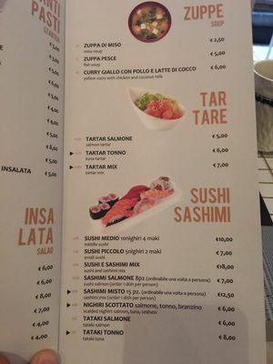 Menu photo 2 Wa Fu Milan, MI