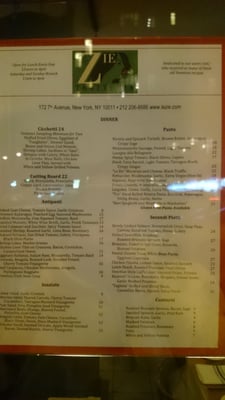 Menu photo 8 Le Zie New York, NY