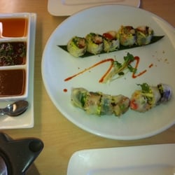 Cafe De Thai - Seared Mahi Spring Rolls (swoon!)
