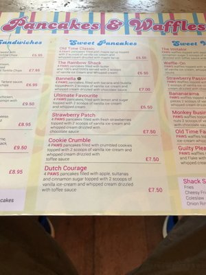 Menu photo 1 Pancake & Waffle Shack Suffk, SFK