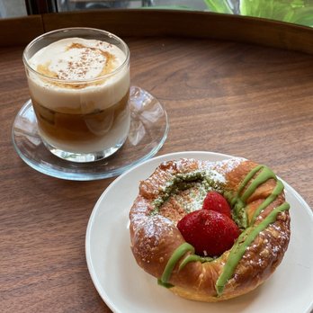 Mandarin Coffee Stand - Vienna and matcha strawberry danish - Coffee & Tea Near Me - Pasadena, California Mandarin Coffee Stand - Vienna and matcha strawberry danish - Coffee & Tea Near Me - Pasadena, California
