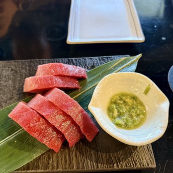 Shigotonin - Chu toro with kimazi wasabi - Japanese Near Me - Las Vegas, Nevada