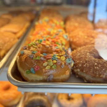 Puffin Donuts - Fruity pebble raised - Coffee & Tea Near Me - Los Gatos, California